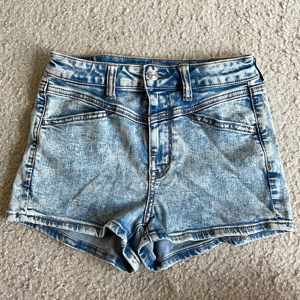 American Eagle jean short shorts